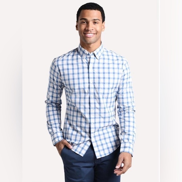 Bonobos NEW Tailored Fit Rooney Plaid Washed Button Down Shirt Size M - Picture 2 of 14